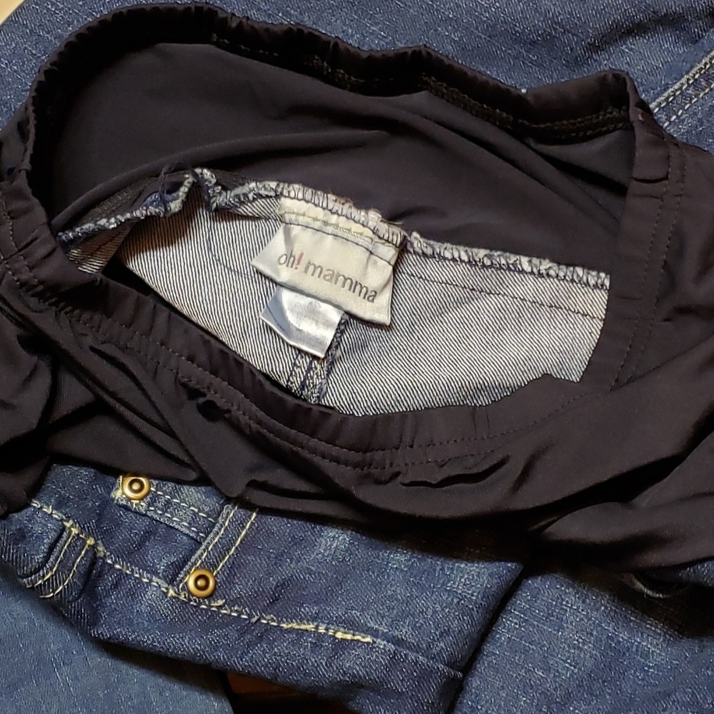 Oh! Mamma maternity crop Jean